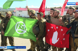 В субботу в Карачаево-Черкесии состоялась торжественная отправка призванных из запаса граждан