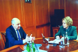 Рашид Темрезов встретился с председателем Совета Федерации Валентиной Матвиенко